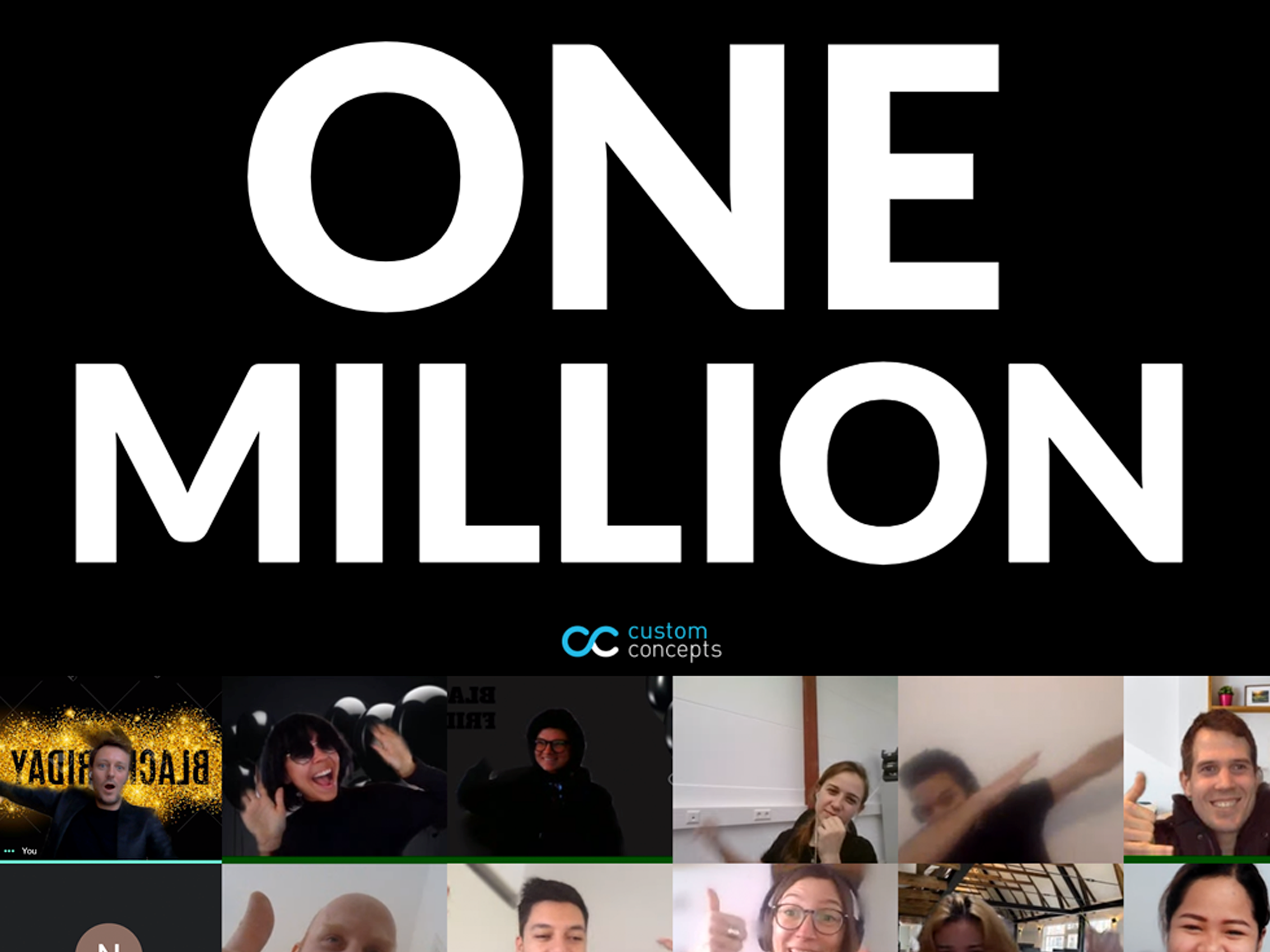 Célébration du million de clients