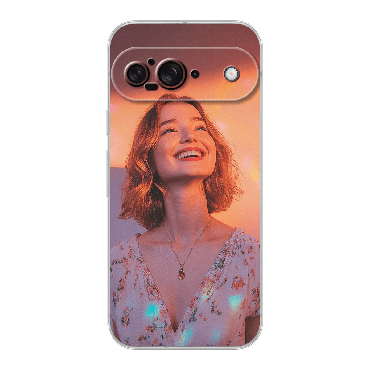 Coque Redmi Note 14 4g Kwmobile Coque Collier Compatible Avec Xiaomi Redmi Note 12 5G / POCO X5 5G Coque - Housse En Silicone Avec Cordon De Collier - Rose Clair-Brun Foncé