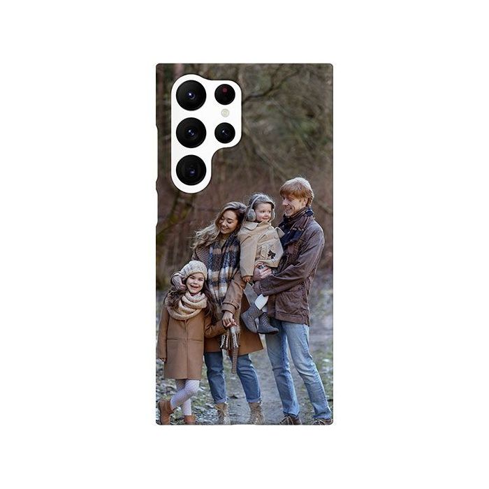Samsung Galaxy S24 Ultra - Coque Rigide Personnalisée à Bords Imprimés