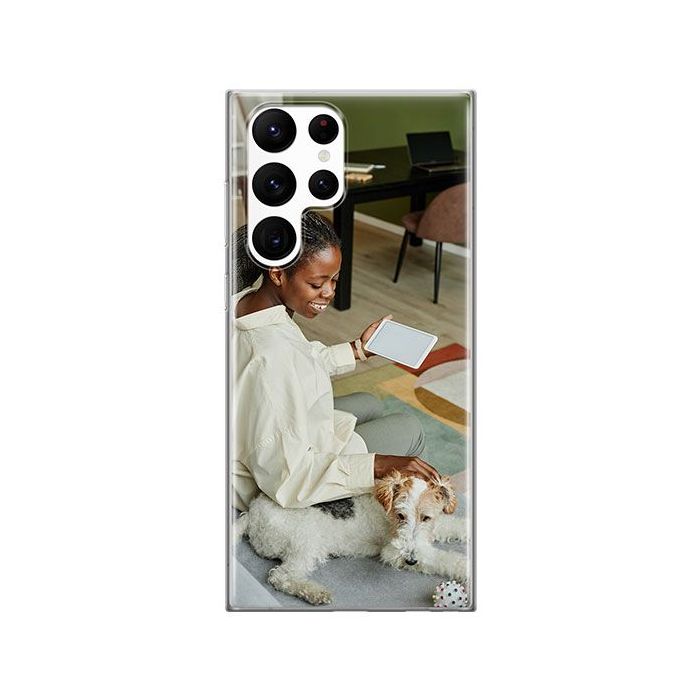 Samsung Galaxy S24 Ultra - Coque Silicone Personnalisée