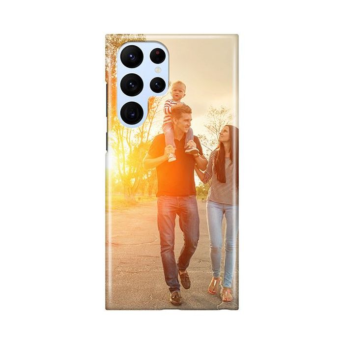 Samsung Galaxy S22 Ultra - Coque Rigide Personnalisée à Bords Imprimés