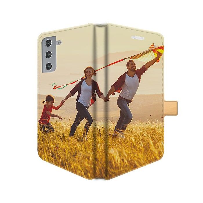 Samsung Galaxy S22 - Coque Portefeuille Personnalisée (Sur Les 2 Faces)