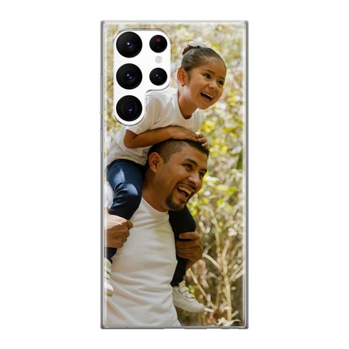 Samsung Galaxy S23 Ultra - Coque Silicone Personnalisée