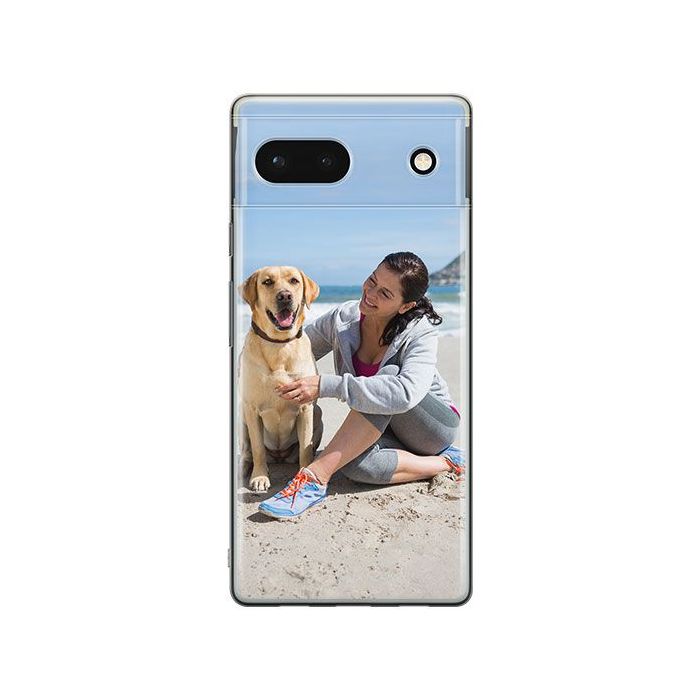 Google Pixel 6a - Coque Silicone Personnalisée