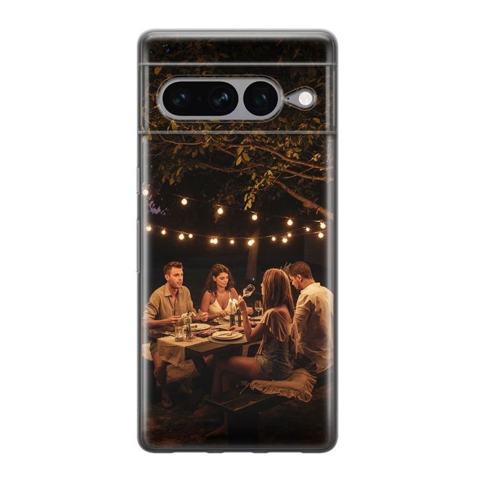 Google Pixel 7 Pro - Coque Silicone Personnalisée