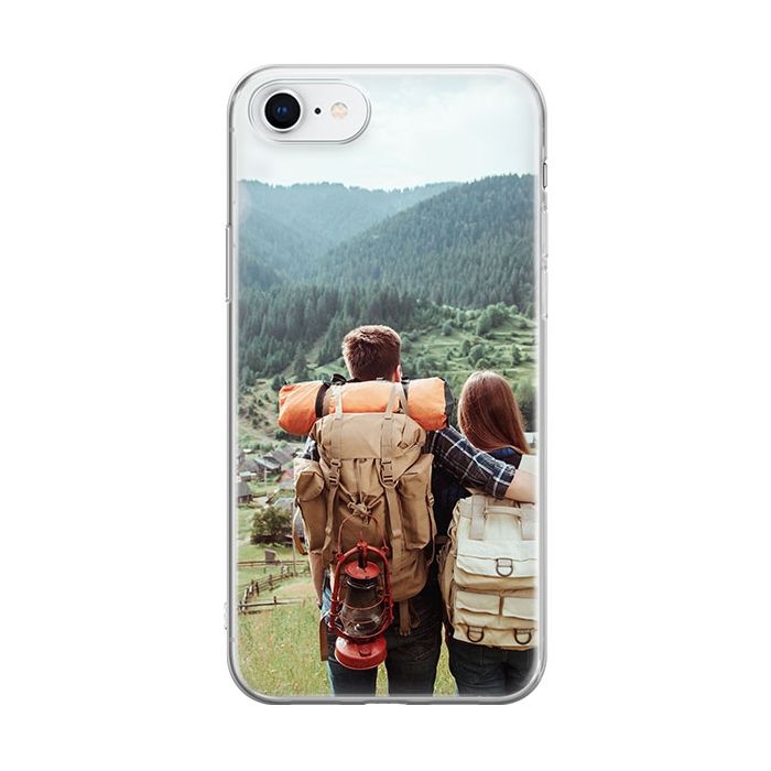 iPhone SE - Coque Silicone Personnalisée