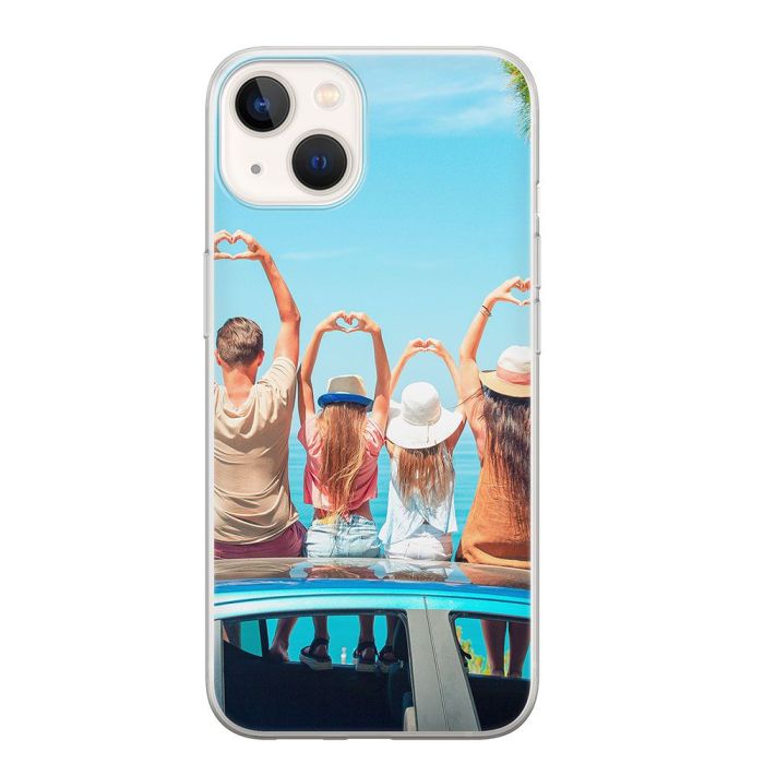 iPhone 14 Plus - Coque Silicone Personnalisée