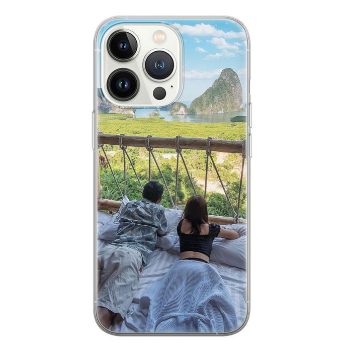 iPhone 14 Pro - Coque Silicone Personnalisée