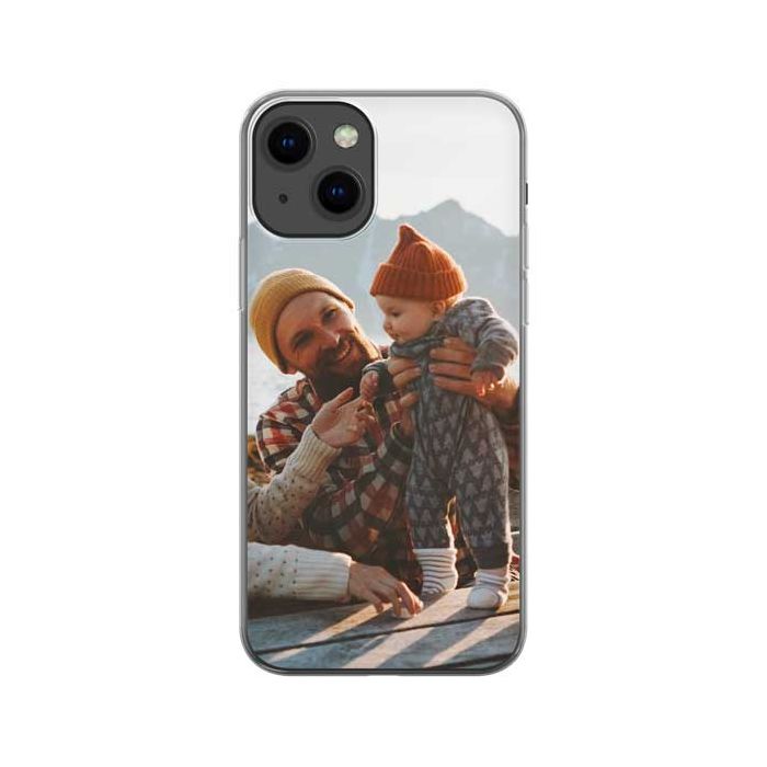 iPhone 13 Mini - Coque Silicone Personnalisée