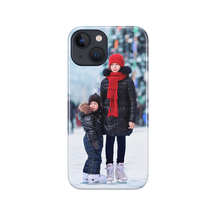 iPhone 13 Mini - Coque Rigide Personnalisée à Bords Imprimés