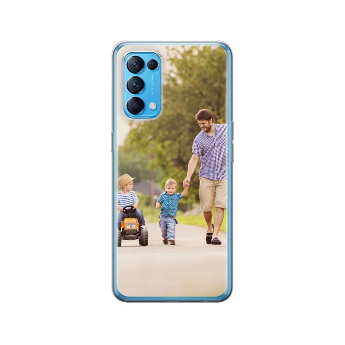 Oppo Find X3 Lite - Coque Silicone Personnalisée