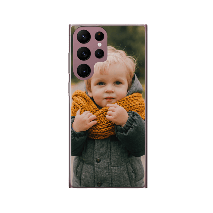 Samsung Galaxy S22 Ultra - Coque Silicone Personnalisée