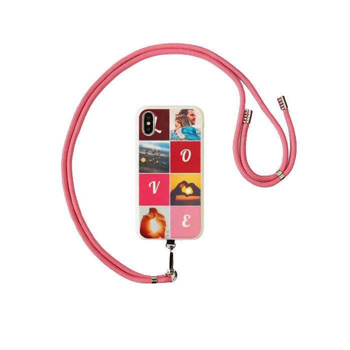 Cordon de téléphone - Rose