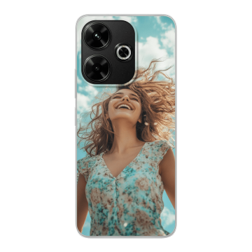 Xiaomi Poco M6 4G - Coque Silicone Personnalisée