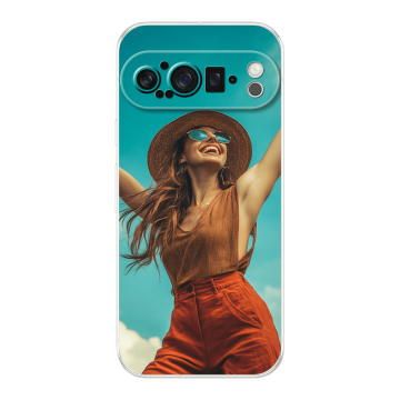 Google Pixel 9 Pro - Coque Silicone Personnalisée