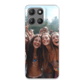 Motorola Moto G15 / Moto G15 Power -Coque Silicone Personnalisée