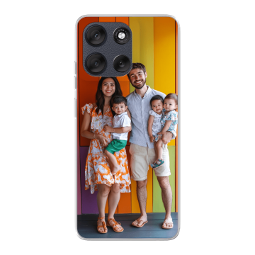 Motorola Moto G56 - Coque Silicone Personnalisée