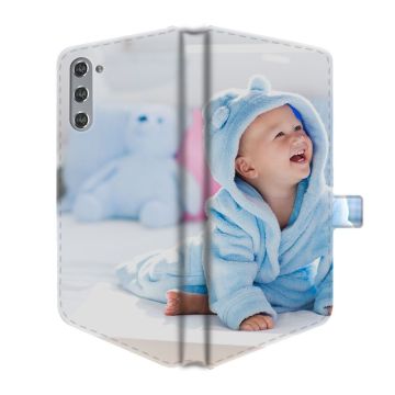 Samsung Galaxy S23 Plus - Coque Portefeuille Personnalisée (Sur Les 2 Faces)