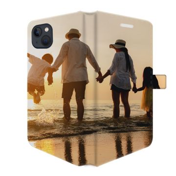 iPhone 14 Plus - Coque Portefeuille Personnalisée (Sur Les 2 Faces)