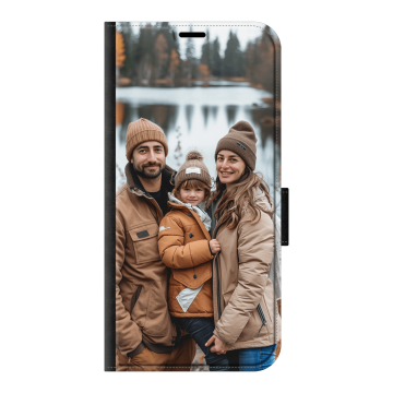 iPhone 16 Pro Max -Coque Portefeuille (Imprimée sur l'Avant) Personnalisée