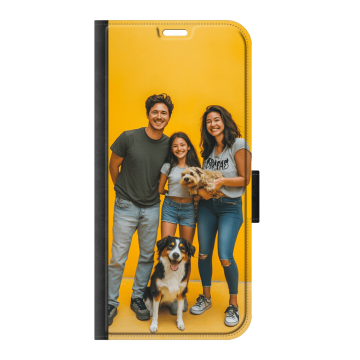 Samsung Galaxy A16 5G - Coque Portefeuille (Imprimée sur L'Avant) Personnalisée