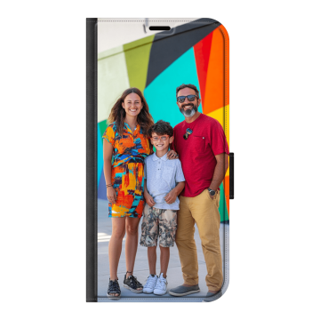 iPhone 17 Pro Max - Coque Portefeuille (Imprimée sur l'Avant) Personnalisée