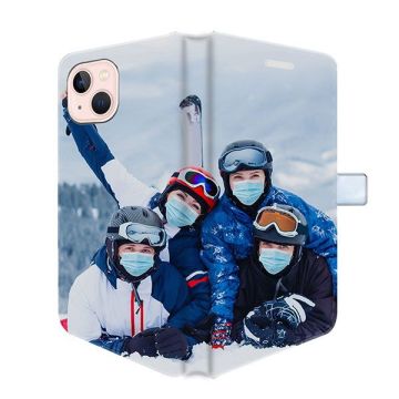 iPhone 13 Mini - Coque Portefeuille Personnalisée (Sur Les 2 Faces)