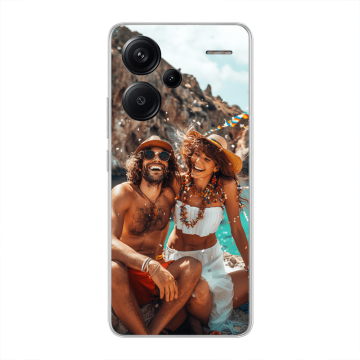 Xiaomi Redmi Note 13 Pro+ - Coque Silicone Personnalisée