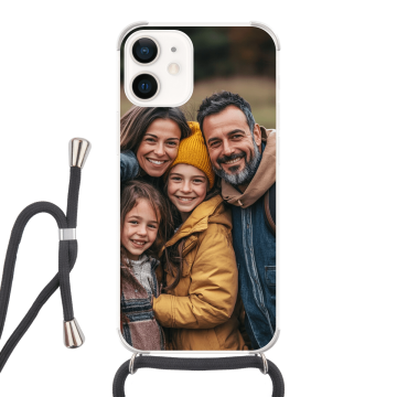 iPhone 12 Mini - Coque avec cordon Personnalisée