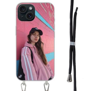 iPhone 15 - Coque avec cordon Personnalisée