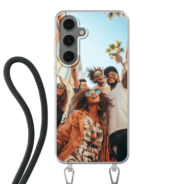 Samsung Galaxy S24 FE - Coque avec cordon Personnalisée