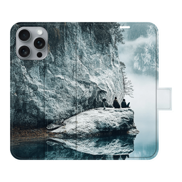 iPhone 16 Pro Max - Coque Portefeuille (Impression Complète) Personnalisée