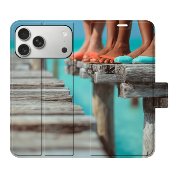 iPhone 17 Pro Max - Coque Portefeuille (Impression Complète) Personnalisée