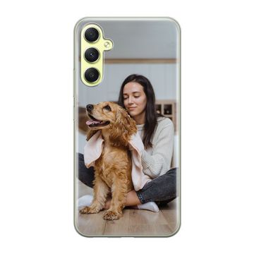 Samsung Galaxy A34 5G - Coque Silicone Personnalisée