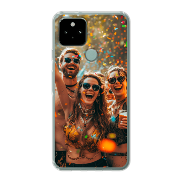 Google Pixel 5 - Coque Silicone Personnalisée