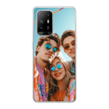 Oppo A94 5G / A95 5G - Coque Silicone Personnalisée