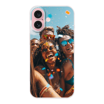 iPhone 16 - Coque Silicone Personnalisée