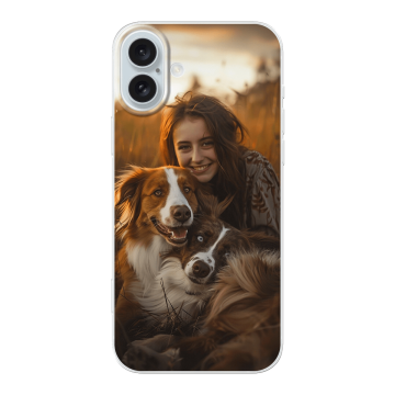 iPhone 16 Plus - Coque Silicone Personnalisée
