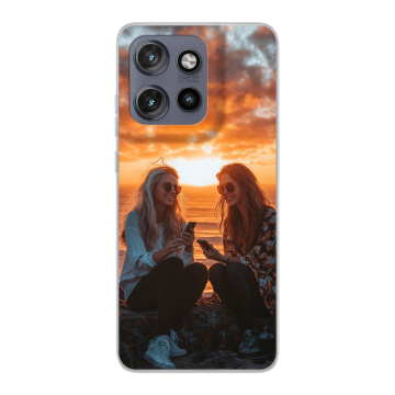 Motorola Moto Edge 50 Neo - Coque silicone Personnalisée