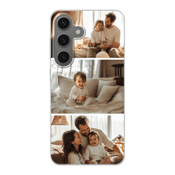 Samsung Galaxy S25 - Coque Silicone Personnalisée