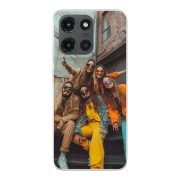 Motorola Moto G (2025) - Coque Silicone Personnalisée