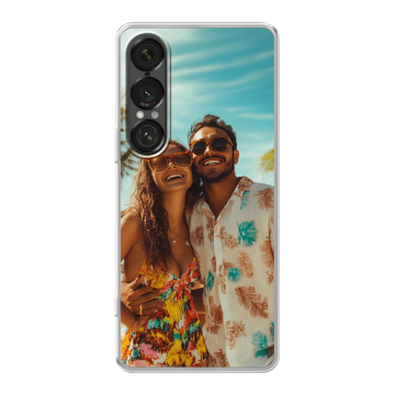 Sony Xperia 1 VII - Coque Silicone Personnalisée
