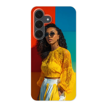 Samsung Galaxy S25 FE - Coque Silicone Personnalisée