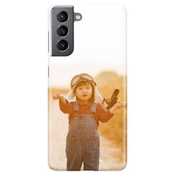 Samsung Galaxy S22 - Coque Rigide Personnalisée à Bords Imprimés