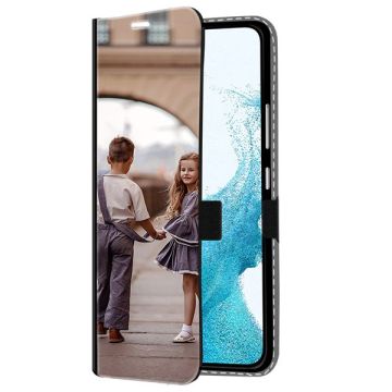 Samsung Galaxy S22 Plus - Coque Portefeuille Personnalisée (Sur L'avant)