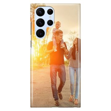 Samsung Galaxy S22 Ultra - Coque Rigide Personnalisée à Bords Imprimés