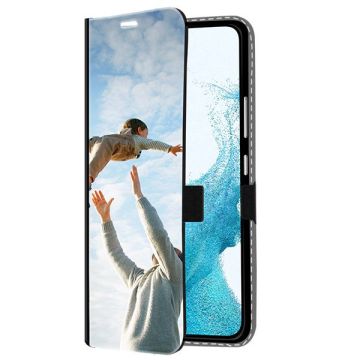 Samsung Galaxy S22 - Coque Portefeuille Personnalisée (Sur L'avant)