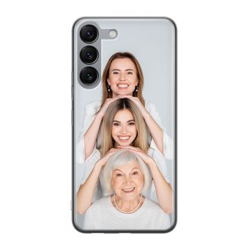 Samsung Galaxy S23 Plus - Coque Silicone Personnalisée