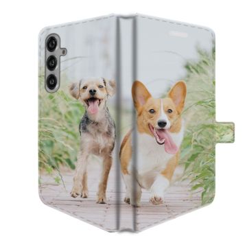 Samsung Galaxy S24 - Coque Portefeuille Personnalisée (Sur Les 2 Faces)