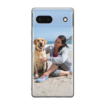 Google Pixel 6a - Coque Silicone Personnalisée